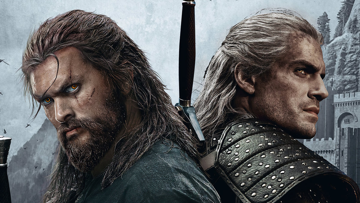 XXL Leinwandbilder Jason Momoa Henry Cavill In Witcher