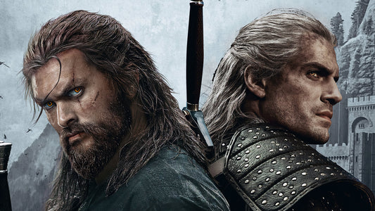 XXL Leinwandbilder Jason Momoa Henry Cavill In Witcher