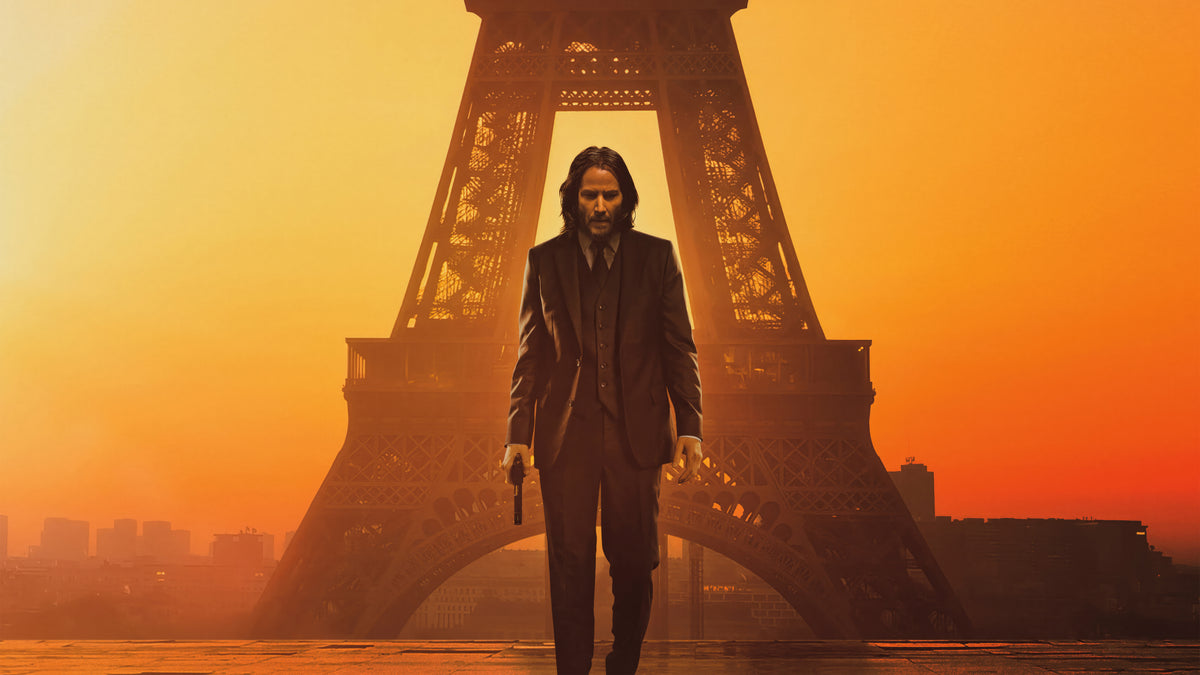 XXL Leinwandbilder John Wick Paris Eifelturm