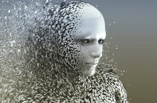 XXL Leinwandbilder KI AI Robot Prometheus