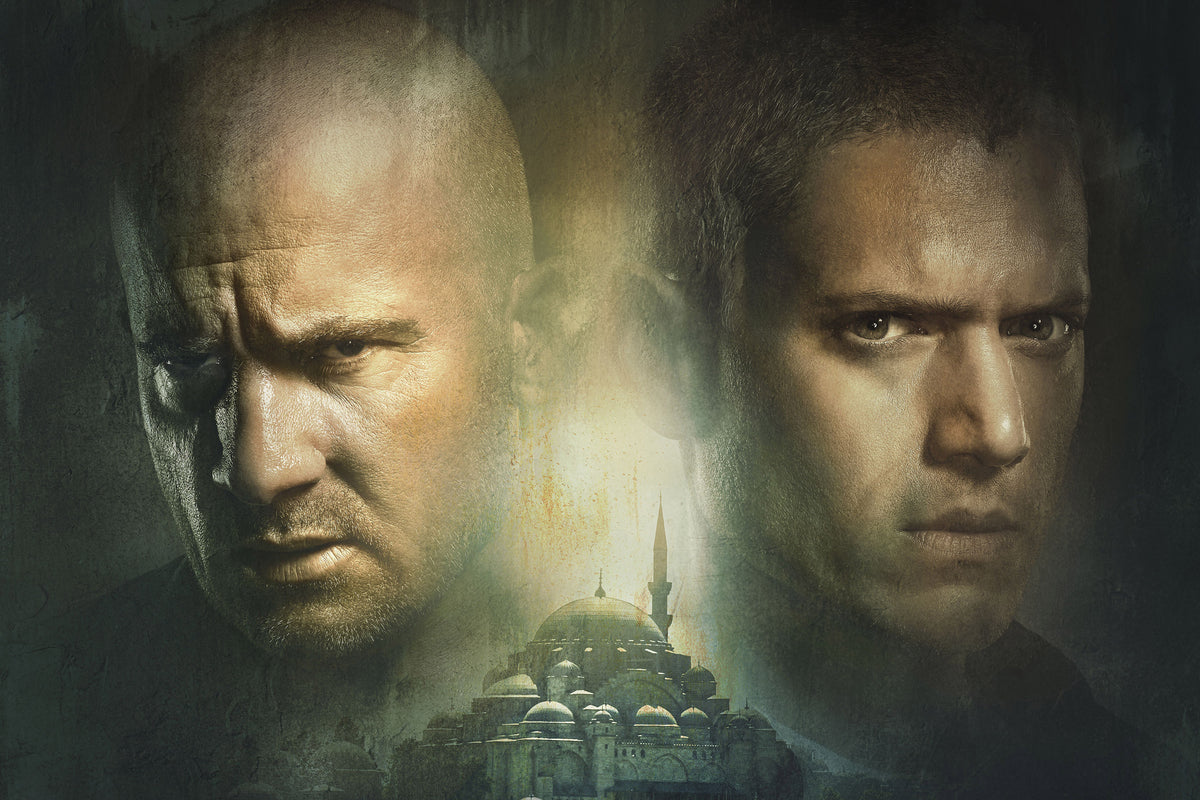 XXL Leinwandbilder Prison Break TV Show Gefängnis