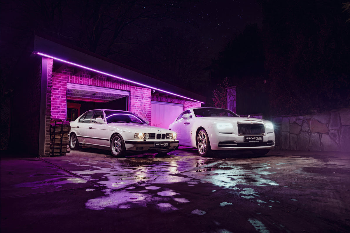 XXL Leinwandbilder Rolls Royce Bmw M5 Vice City