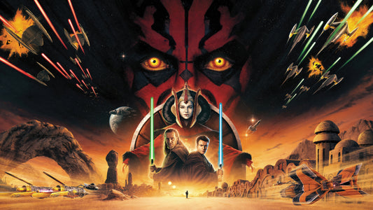 XXL Leinwandbilder Star Wars Episode 1 The Phantom Menace Film