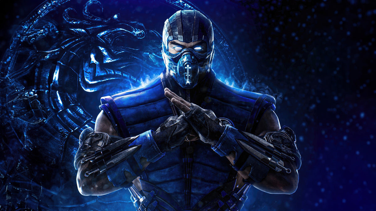 XXL Leinwandbilder Sub Zero Mortal Kombat