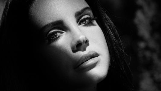 x596 XXL Leinwandbilder Lana Del Ray Sängerin Musiker Schwarz Weiss Beauty Shot Hollywood Gesicht  - MEGA XXXL 160X90 CM Leinwandbilder inkl. Holzrahmen