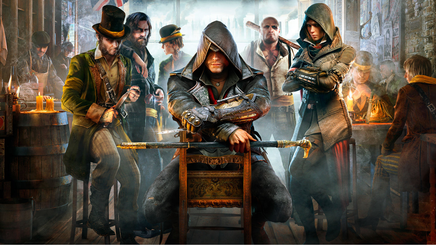 x631 Assassins Creed Videospiel  XXL Leinwandbilder Incognito - MEGA XXXL 160X90 CM Leinwandbilder inkl. Holzrahmen
