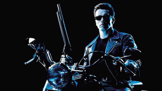 X405 - MEGA XXXL 160X90 CM Leinwandbilder inkl. Holzrahmen -Terminator Film Arnold Schwarzenegger