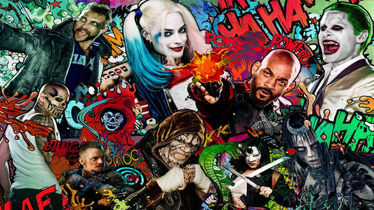 MEGA XXXL 160X90 CM Leinwandbilder inkl. Holzrahmenr Suicide Squad Harley Quinn Hollywood Filme